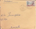 NIKKI - DAHOMEY - 1957 - COLONIES FRANCAISES - LETTRE - MARCOPHILIE - Cartas & Documentos