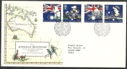 1988 GB FDC THE AUSTRALIAN BICENTENAY - 002 - 1981-1990 Decimal Issues