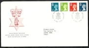 1988 GB FDC NORTHERN IRELAND NEW DEFINITE STAMPS - 002 - 1981-90 Ediciones Decimales