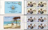 ANGUILLA 1981 PRINCESS DIANA WEDDING BOOKLET SC# 446C VF MNH SCARCE - Anguilla (1968-...)