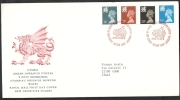 1989 GB FDC WALES NEW DEFINITIVE STAMPS 28 NOV - 002 - 1981-90 Ediciones Decimales