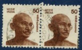 Inde - 751 En Paire Oblitéré - Série Courante Gandhi - Used Stamps