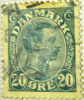 Denmark 1913 King Frederick VIII 20ore - Used - Usati