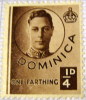 Dominica 1940 King George VI 0.25d - Unused - Dominique (...-1978)