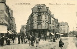 CPA 50 CHERBOURG RUES DU BASSIN ET DES TRIBUNAUX - Cherbourg