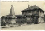 Carte Postale Ancienne Pavillon Sous Bois - Monument Aux Morts Et Dispensaire - Guerre 1914 1918 - Les Pavillons Sous Bois