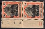 OC 19 Paire  **  Bdf  N° 4942    11 - OC1/25 Generalgouvernement 