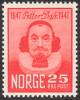 NORWAY - Michel Cat.no. 334 Poet Petter Dass, MNH - Unused Stamps
