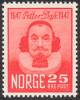 NORWAY - Michel Cat.no. 334 Poet Petter Dass, MNH - Neufs