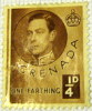 Grenada 1937 King George VI 0.25d - Unused - Grenade (...-1974)