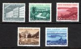 Switzerland 1955 Pro Patria Set Of 5 Mint No Gum  SG 562-566 - Unused Stamps