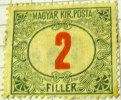 Hungary 1903 Postage Due 2f - Unused - Postage Due