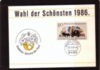 1986. Germany - 50th Anniv.of The Day Of Stamps - Stamped Stationery - Postkarten - Ungebraucht