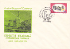Arad Exhibition Philatelique 1979 Cover Stationery Entier Postal Romania. - Cartas & Documentos