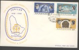 Barbados 1968 Girl Guides FDC - Barbades (1966-...)