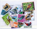 Bloc + 30 Valeurs (Oiseaux) O/b Sans Doubles - Collections, Lots & Series