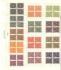 UN FEUILLE AVEC 52 TIMBRES ALLEMANDS DE 1922 - 23 LOT 5 - Collections