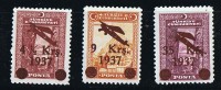 1937  Air Mail Set  Mint Mi Nr 1016-8 MH * - Luftpost