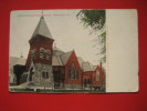Kewaunee IL  -- First Congregational Church   1909 Cancel ==   =   ===  === 295 - Otros & Sin Clasificación