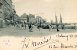 CPA 50 CHERBOURG AVANT PORT ET QUAI CALIGNY 1901 - Cherbourg