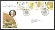 1993 GB FDC MARINE TIMEKEEPERS - 003 - 1991-2000 Dezimalausgaben