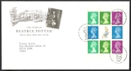 1993 GB FDC THE STORY OF BEATRIX POTTER - 003 - 1991-2000 Dezimalausgaben