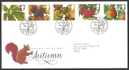 1993 GB FDC AUTUMN - 003 - 1991-2000 Em. Décimales