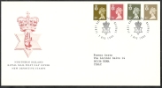 1993 GB FDC NORTHERN IRELAND NEW DEFINITIVE STAMPS 7 DEC - 003-002 - 1991-2000 Em. Décimales