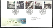 1994 GB FDC THE AGE OF STEAM - 003 - 1991-2000 Dezimalausgaben