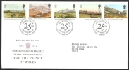 1994 GB FDC THE 25 TH ANNIVERSARY THE PRINCE OF WALES - 003 - 1991-2000 Em. Décimales