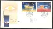 1991 GB FDC EUROPE IN SPACE - EUROPA - 003 - 1991-2000 Dezimalausgaben