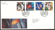 1991 GB FDC SPORT - 003 - 1991-2000 Dezimalausgaben