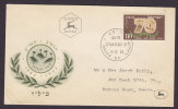Israel HAIFA FDC Cover 1952 Gründung Der Zionistichen BILU-Vereinigung (Kibbuz-Bewegung) - FDC