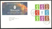 1992 GB FDC TOLKIEN THE CENTENARY - 004 - 1991-2000 Decimal Issues