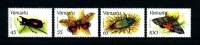 VANUATU 1987  N° 784/787 **  Neufs,  Ier Choix. Sup. Cote: 24.00 €  (Papillons, Butterflies. Insectes, Insects. Fau - Vanuatu (1980-...)