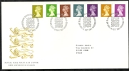 1991 GB FDC NEW DEFINITIVE STAMPS 10 SEPT - 004 - 1991-2000 Dezimalausgaben