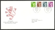 1991 GB FDC SCOTLAND NEW DEFINITIVE STAMPS 3 DEC - 004 - 1991-00 Ediciones Decimales