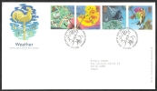 2001 GB FDC WEATHER - 004 - 2001-2010 Em. Décimales