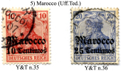 Marocco-(Uff.Ted.)-L1-0005 - Deutsche Post In Marokko