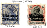 Marocco-(Uff.Ted.)-L1-0006 - Deutsche Post In Marokko