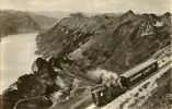 Brienzer Rothorn - Bahn Gegen Brienzersee           1943 - Brienz