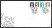 2002 GB FDC NEW DEFINITIVE STAMPS 4.7.2002 - 004 - 2001-10 Ediciones Decimales