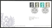 2002 GB FDC NEW DEFINITIVE STAMPS 4.7.2002 - 004 - 2001-2010 Em. Décimales