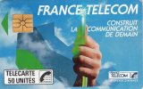 TELECARTE  LILLE  Fibre Optique  50 UNITES  ( F 54 ) - 1989