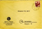 1949 Wuerttemberg Cover Sent From Tuebingen To Bitterfeld - Autres & Non Classés