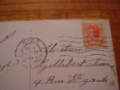 Oblitération Nice Sur Timbre De La Principauté De Monaco Sur Carte Postale . Palais & Monument Commémoratif - Postmarks