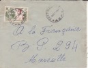 Congo,Fort Rousset,1956,colonies,AEF ,lieutenant Gouverneur Cureau,n°230 Sur Lettre - Brieven En Documenten