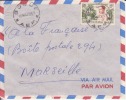 MARCOPHILIE - BOOUE ( Petit Bureau ) GABON - 1957 - COLONIES - A.E.F - N°230 - AVION - LETTRE - Other & Unclassified