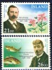 ##Iceland 1989. Celebrities. Michel 710-11. MNH(**) - Unused Stamps
