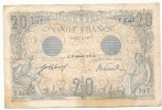 VINGT FRANCS - 20.12.1912. - RARE !!!!!!!!!!!!!! - 20 F 1905-1913 ''Bleu''